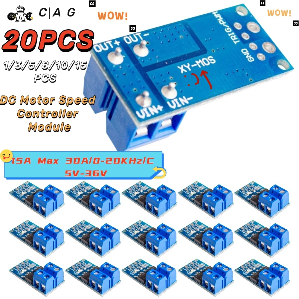 Mosfet Transistor Set - 1 - 20pcs 15A 400W MOSFET