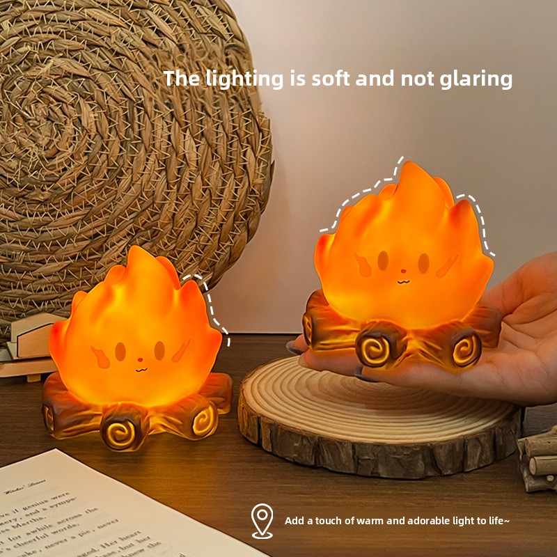 Diy Electronics Gifts - Cartoon Bonfire Night Light Led Electronic