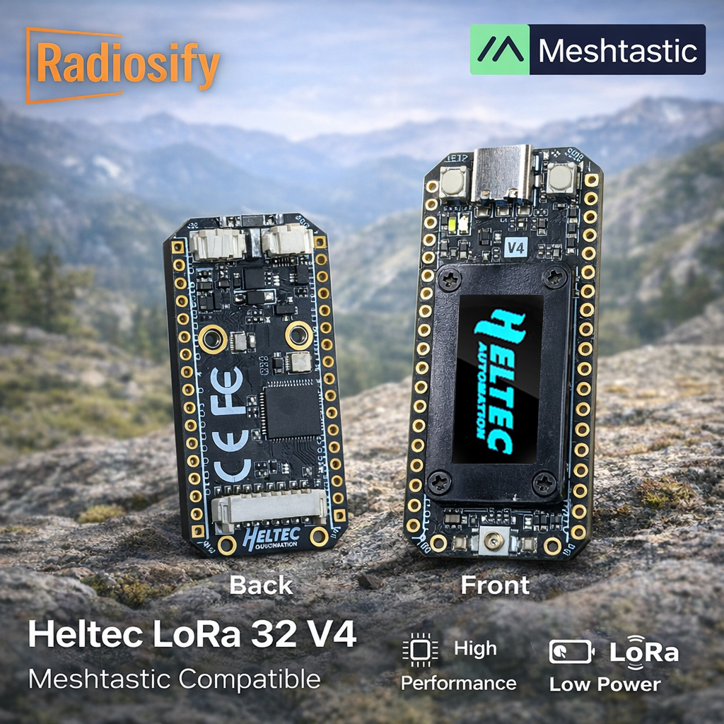 Oled Display Module - Heltec V4 LoRa 32 ESP32-S3 SX1262