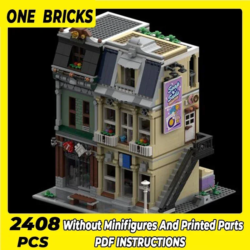 Diy Electronics Stores - Moc Building Blocks Modular Street View