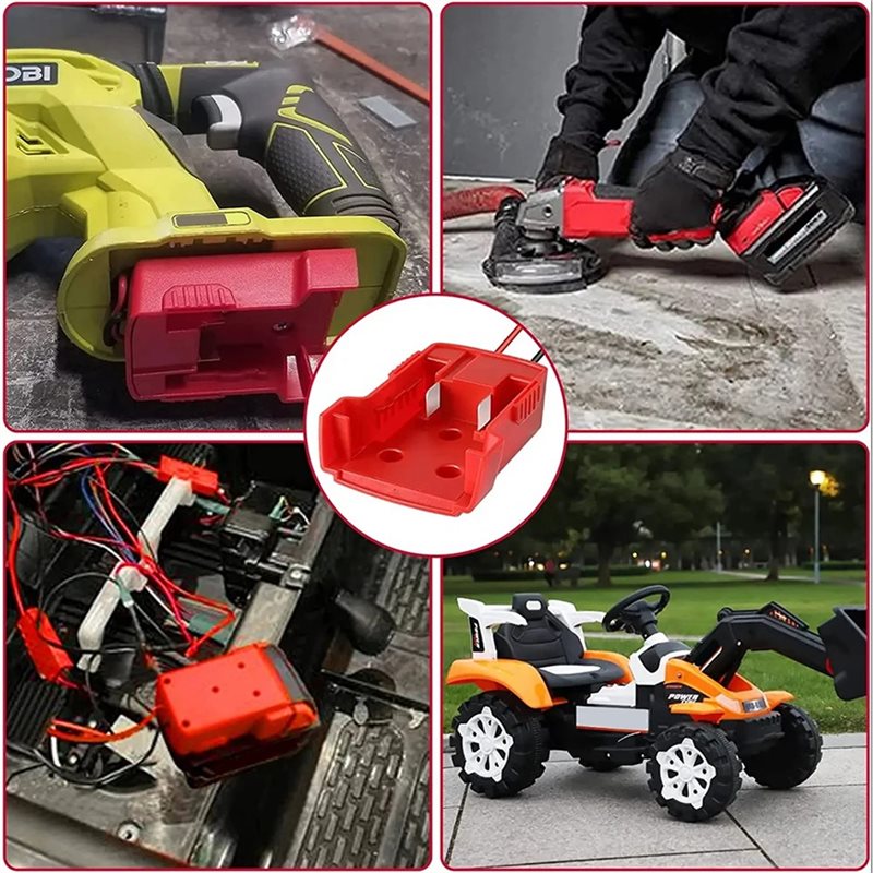 Diy Electronics Holder - 【ELECTRONIC-ACCESSORIES】Power Wheels Adapter For 18V Lithium