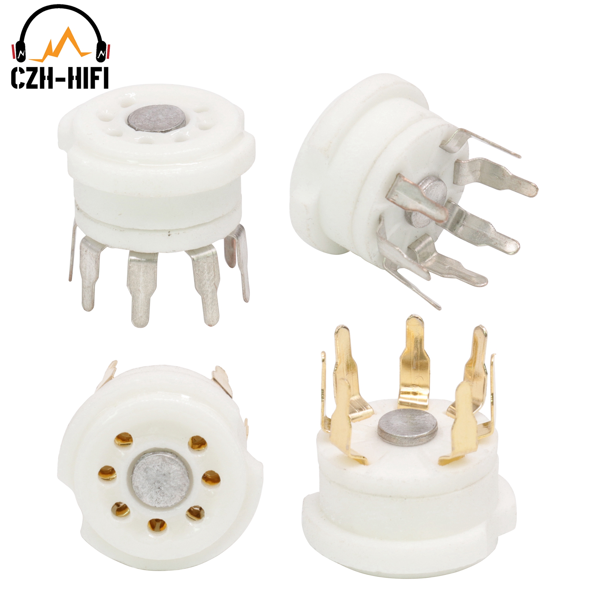 Diy Electronics Music - 10pcs 7pin B7G Ceramic Tube Socket