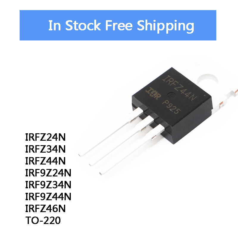 Mosfet Transistor Set - 20Piece New Transistor IRFZ24N IRFZ34N IRFZ44N