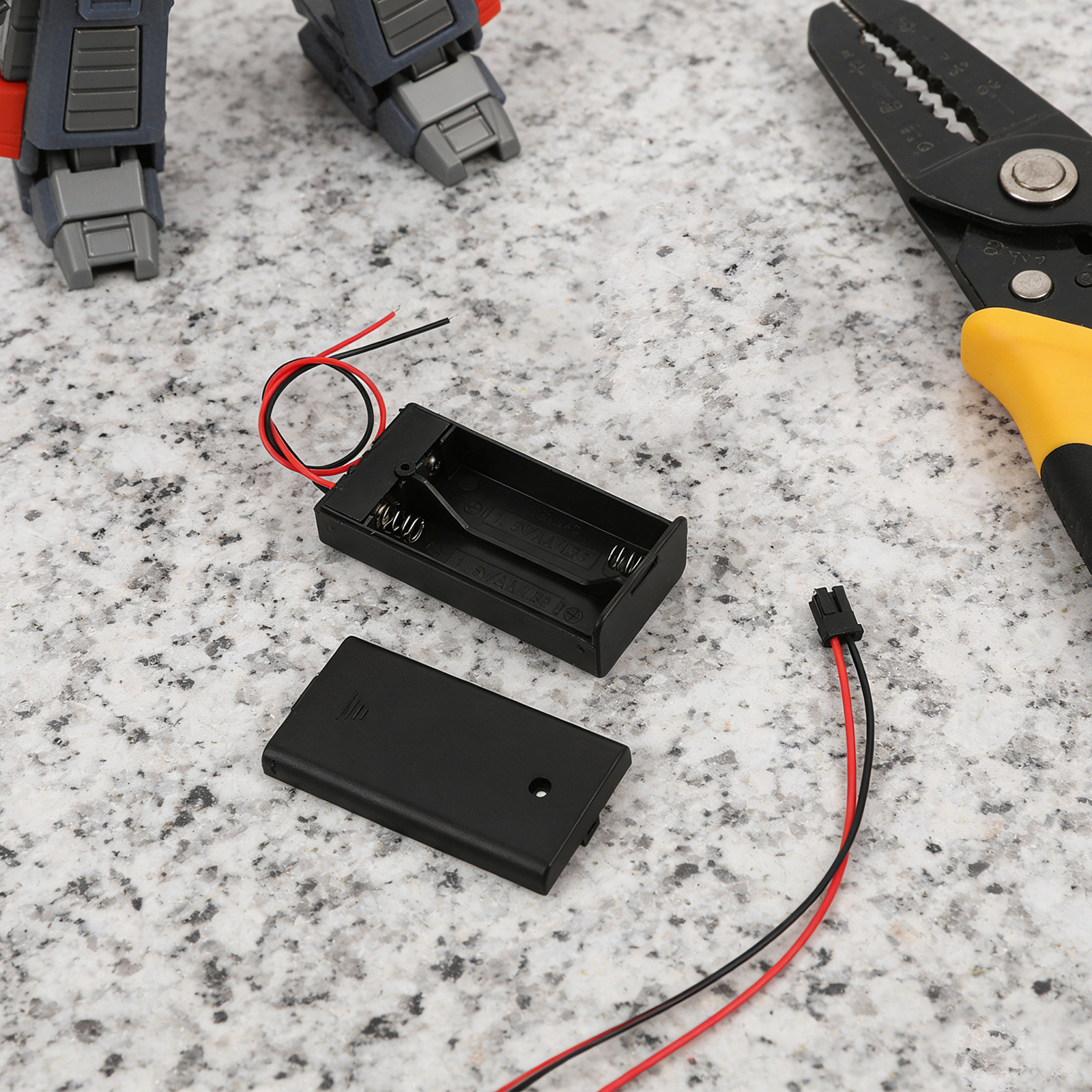 Useful Diy Electronics Projects - 10Pcs Battery Holder Aa with Lead