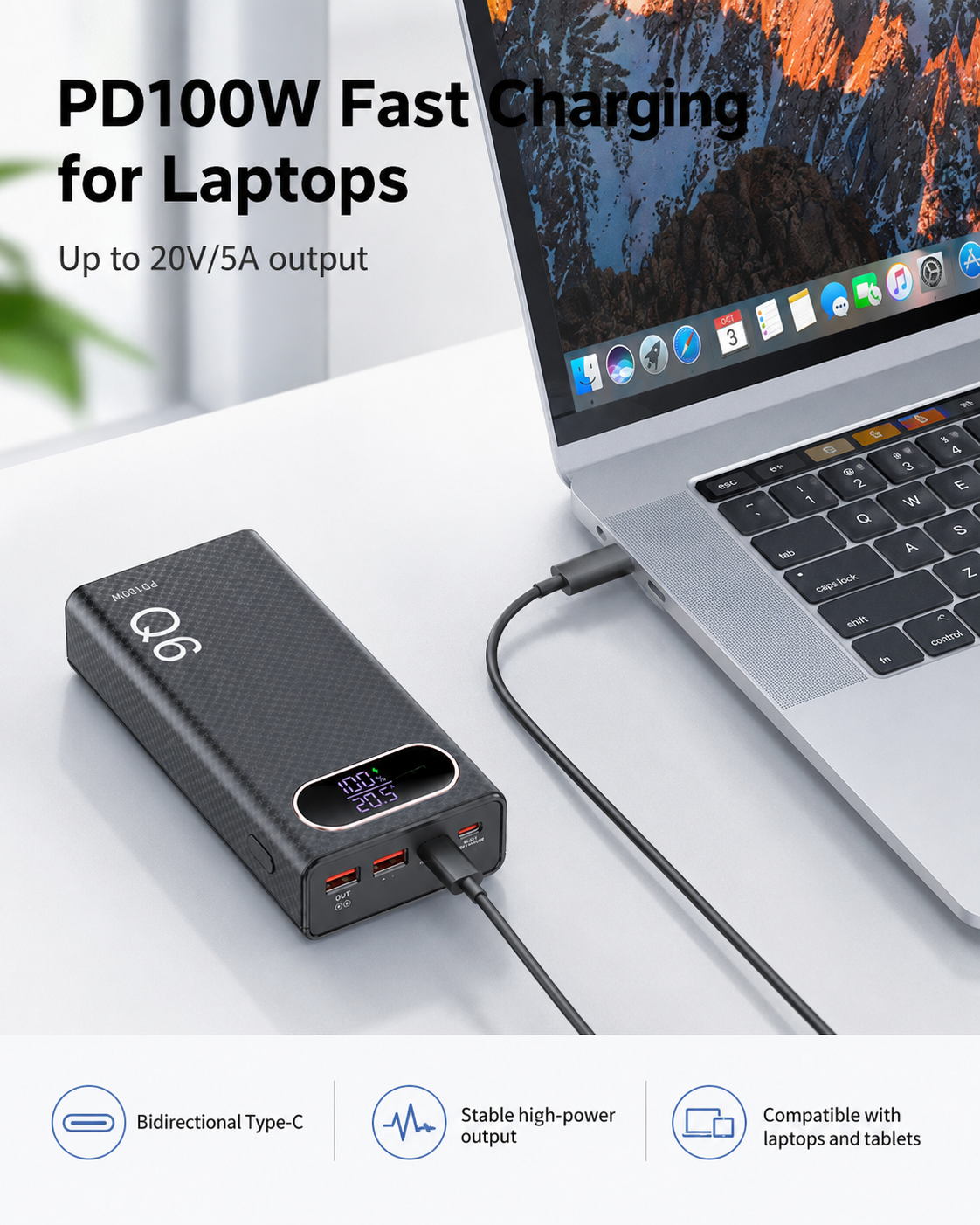 Diy Electronics Tool Kit - Q6 PD100W DIY Power Bank Housing