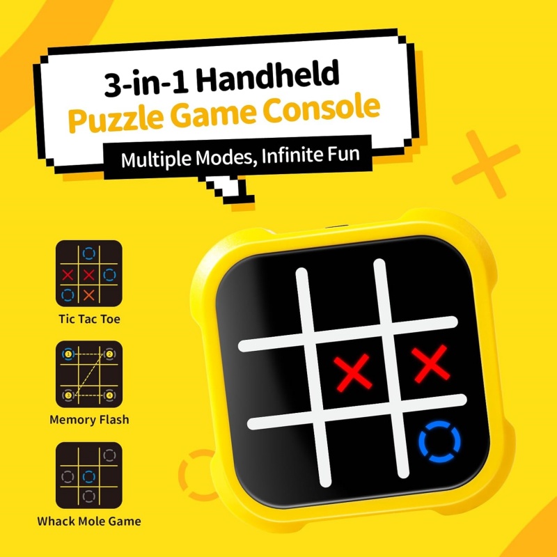 3 In 1 Tic Tac Toe Board Game  – Diy Electronics Gifts recenzja i cena