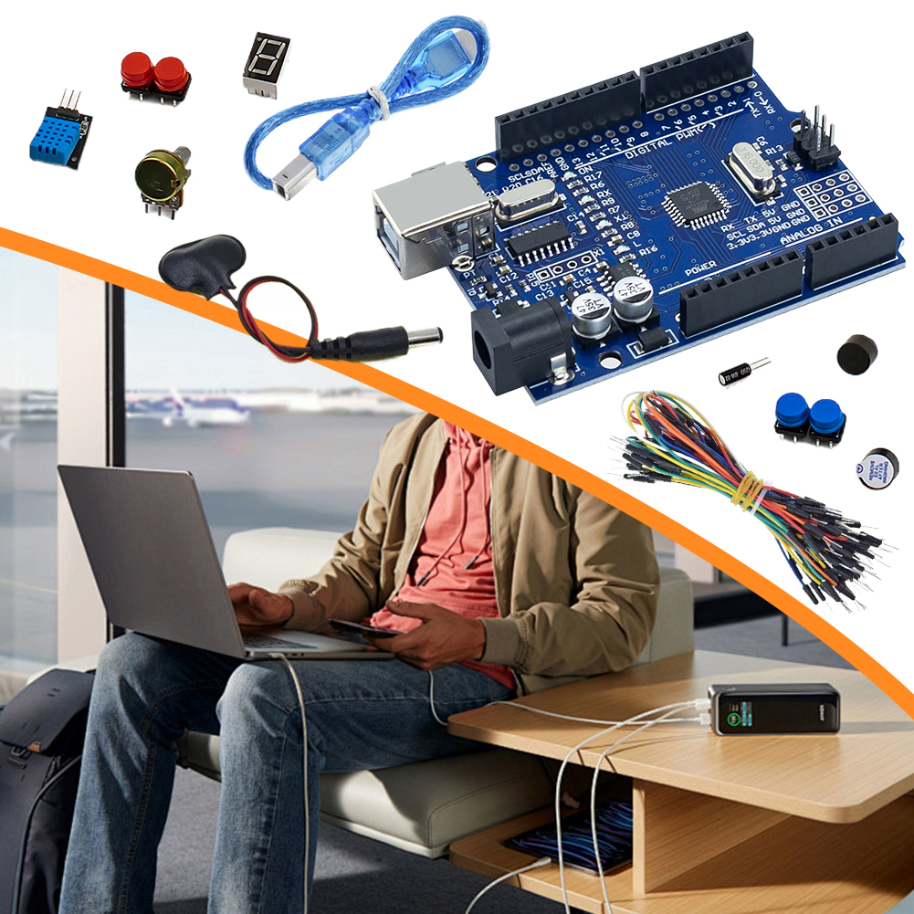 Basic Starter Kit with Breadbo – Diy Electronics Basics recenzja i cena