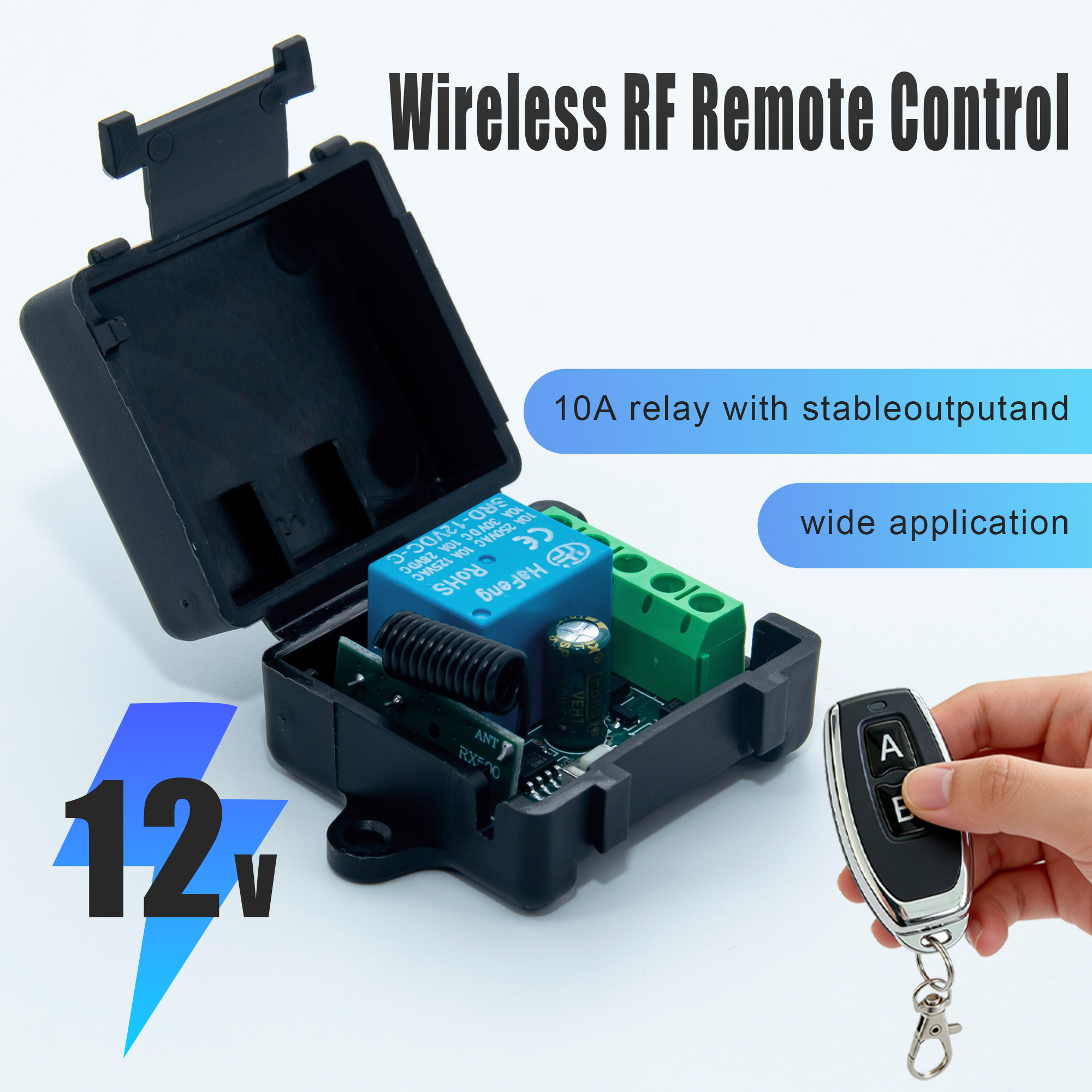 DC 12V 433MHz Wireless Remote  – Rf 433Mhz Module recenzja i cena