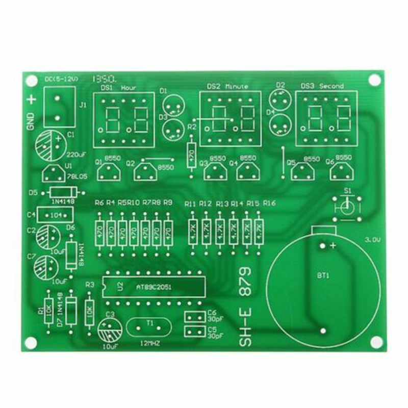 A02R! AT89C2051 6 Digital LED  – Diy Electronics Flux recenzja i cena
