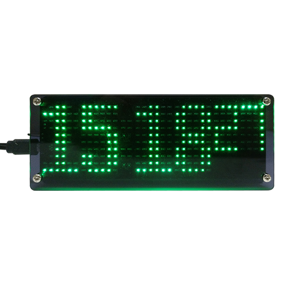 DIY Digital Dot Matrix Clock E – Diy Electronics Learning Kit recenzja i cena