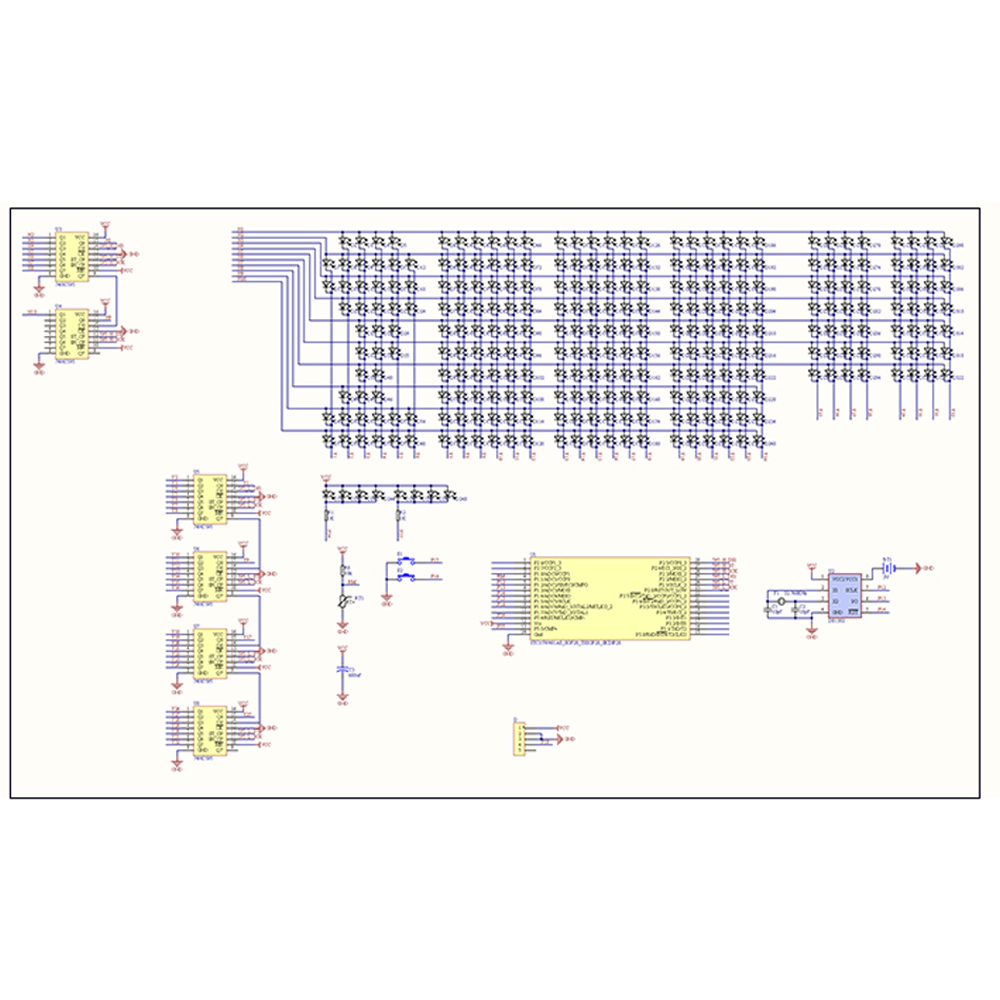 DIY Digital Dot Matrix Clock E – Diy Electronics Learning Kit recenzja i cena