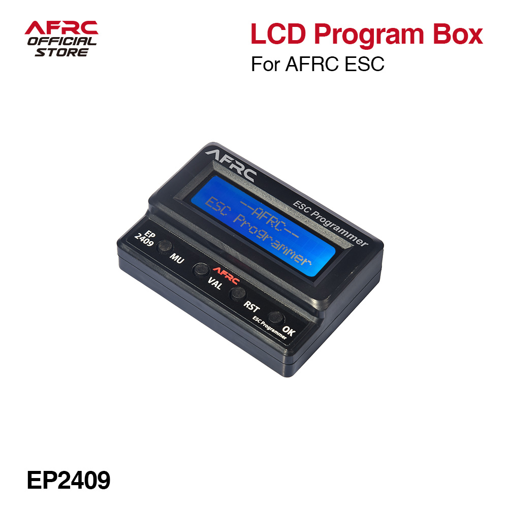 AFRC EP2409 LCD ESC programmer – Diy Electronics Set recenzja i cena