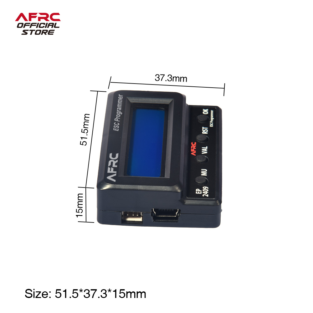 AFRC EP2409 LCD ESC programmer – Diy Electronics Set recenzja i cena