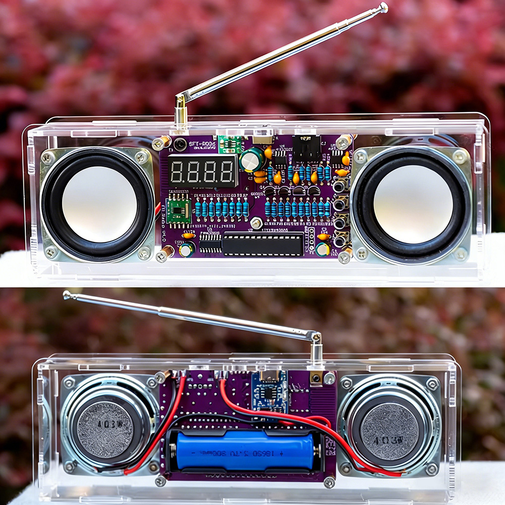 DIY FM Radio Electronic Kit 87 – Diy Electronics Learning Kit recenzja i cena