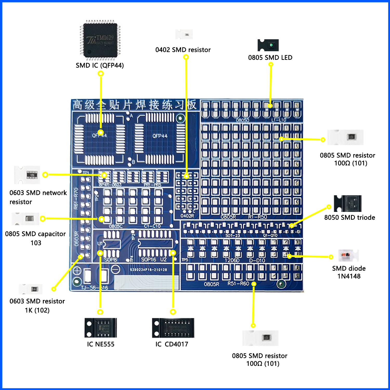 Soldering Practice Three-Piece – Diy Electronics Basics recenzja i cena