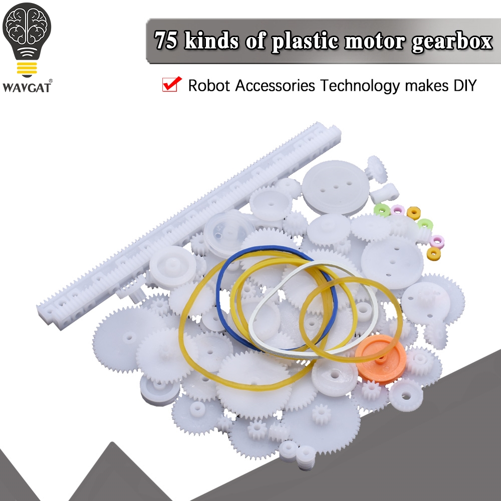 WAVGAT 75PCS/lot Plastic Gear, – Diy Electronics Rack recenzja i cena