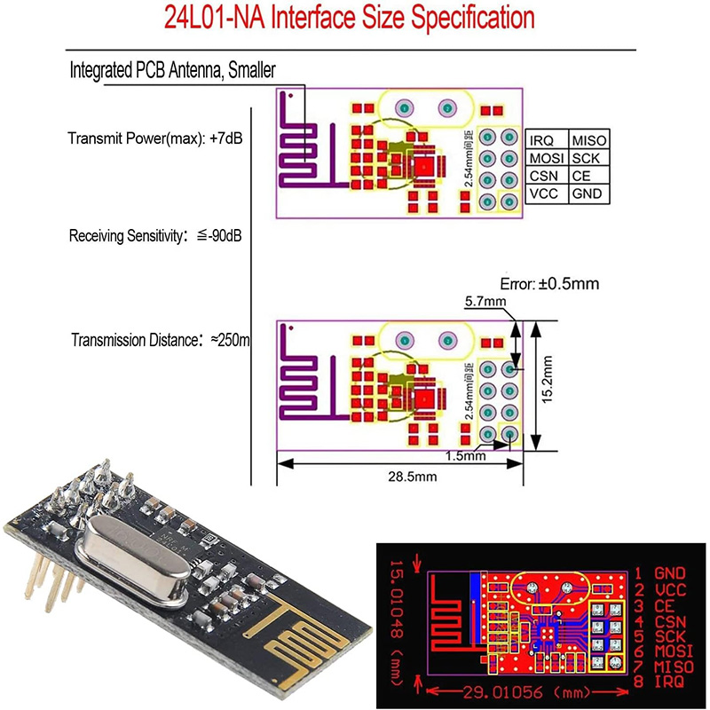 NRF24L01+ 2.4G wireless data t – Nrf24L01 Module Wireless recenzja i cena