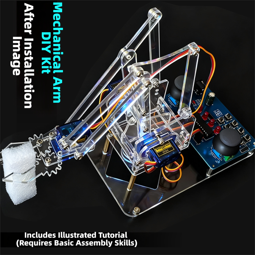 Complete DIY Robotic Arm Assem – Diy Electronics Learning Kit recenzja i cena