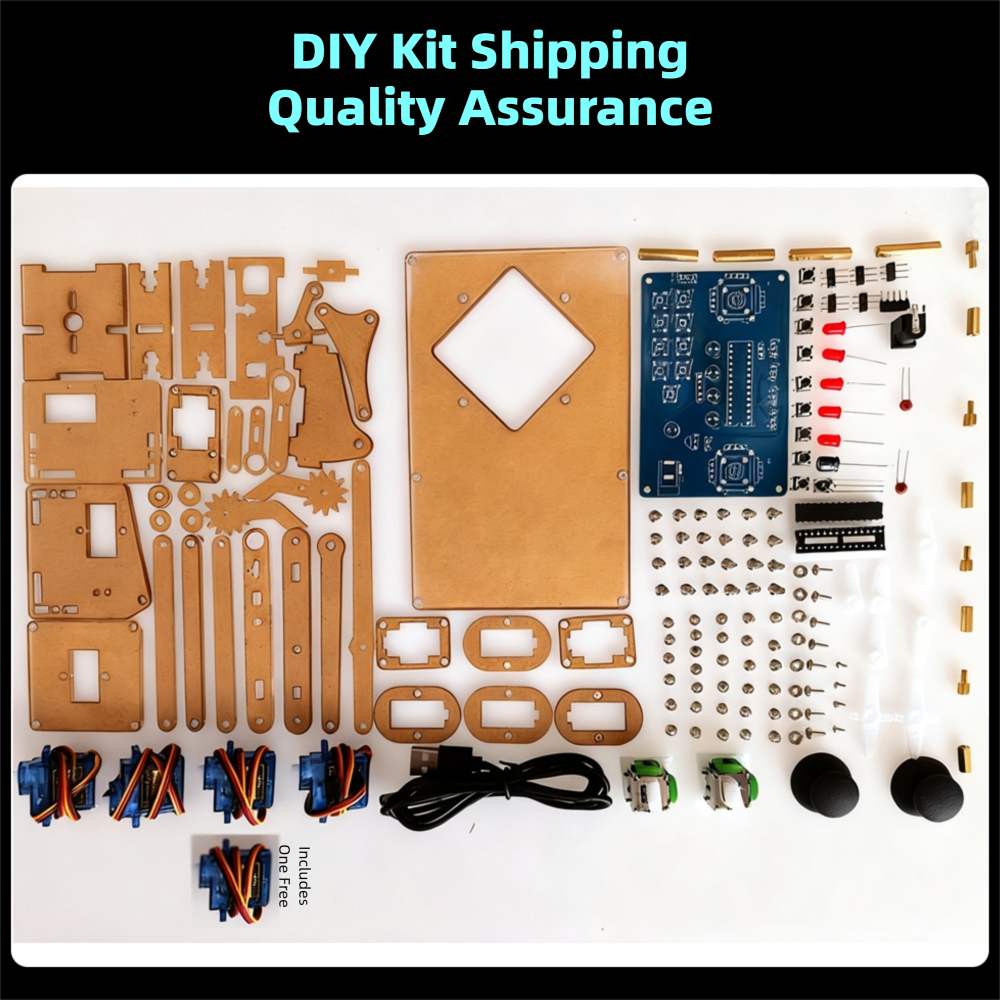 Complete DIY Robotic Arm Assem – Diy Electronics Learning Kit recenzja i cena