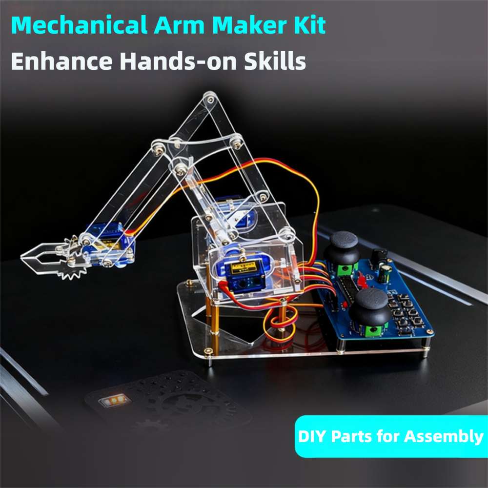 Complete DIY Robotic Arm Assem – Diy Electronics Learning Kit recenzja i cena