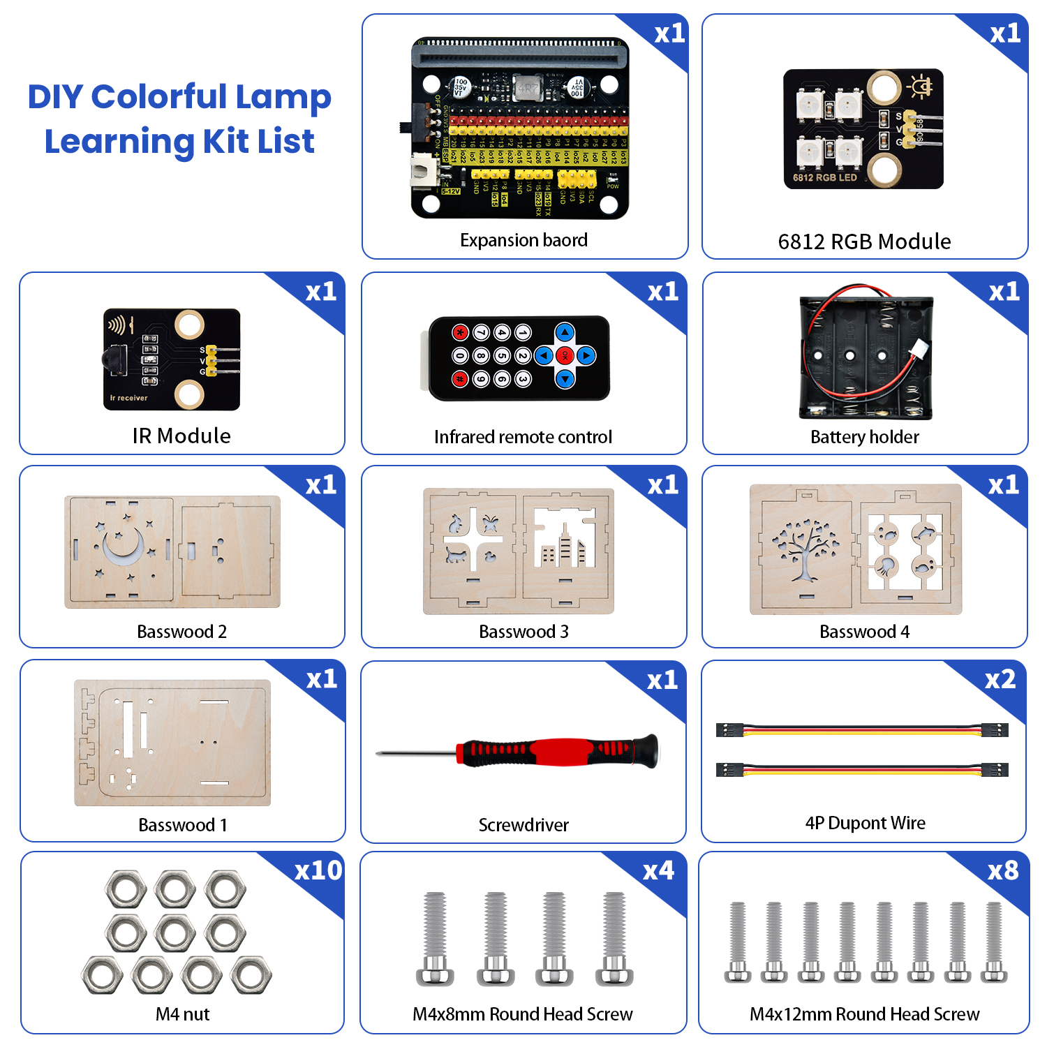 Keyestudio DIY Colorful Lamp M – Diy Electronics Basics recenzja i cena