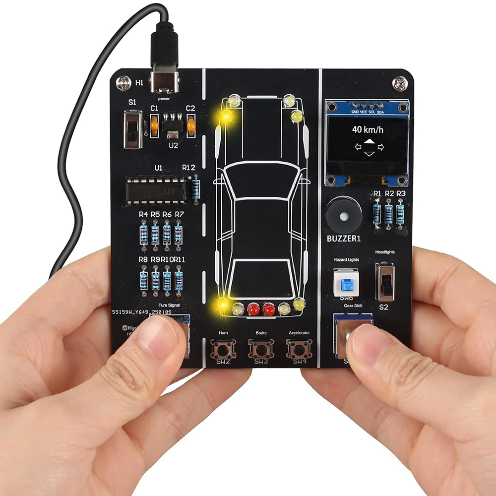 DIY Car Driving Simulation Sol – Diy Electronics Learning Kit recenzja i cena