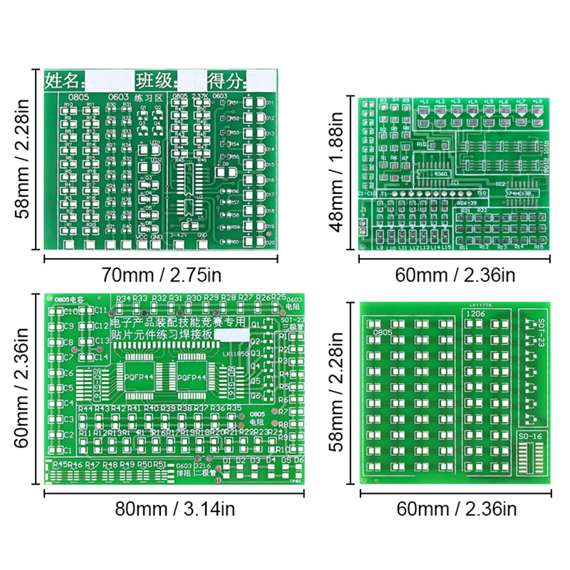 Soldering Practice Four-Piece  – Diy Electronics Basics recenzja i cena