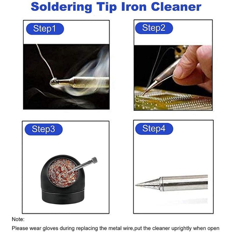 【HG】Soldering Iron Tip Cleanin – Diy Electronics Holder recenzja i cena