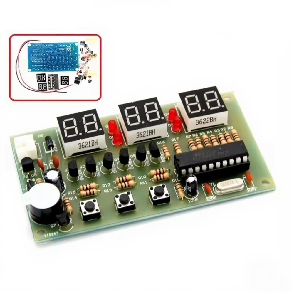 12V Digital Clock DIY Kit Alar – Useful Diy Electronics Projects recenzja i cena