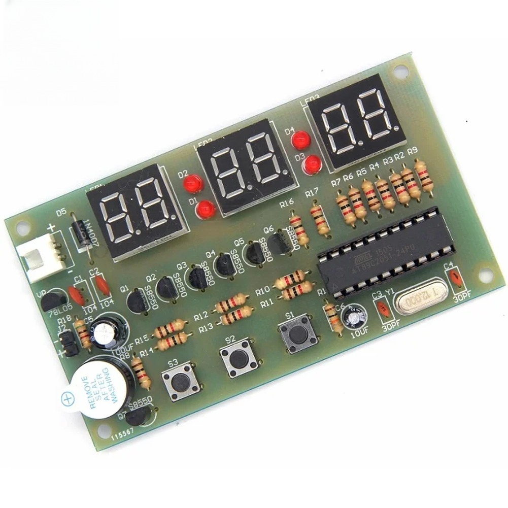 12V Digital Clock DIY Kit Alar – Useful Diy Electronics Projects recenzja i cena
