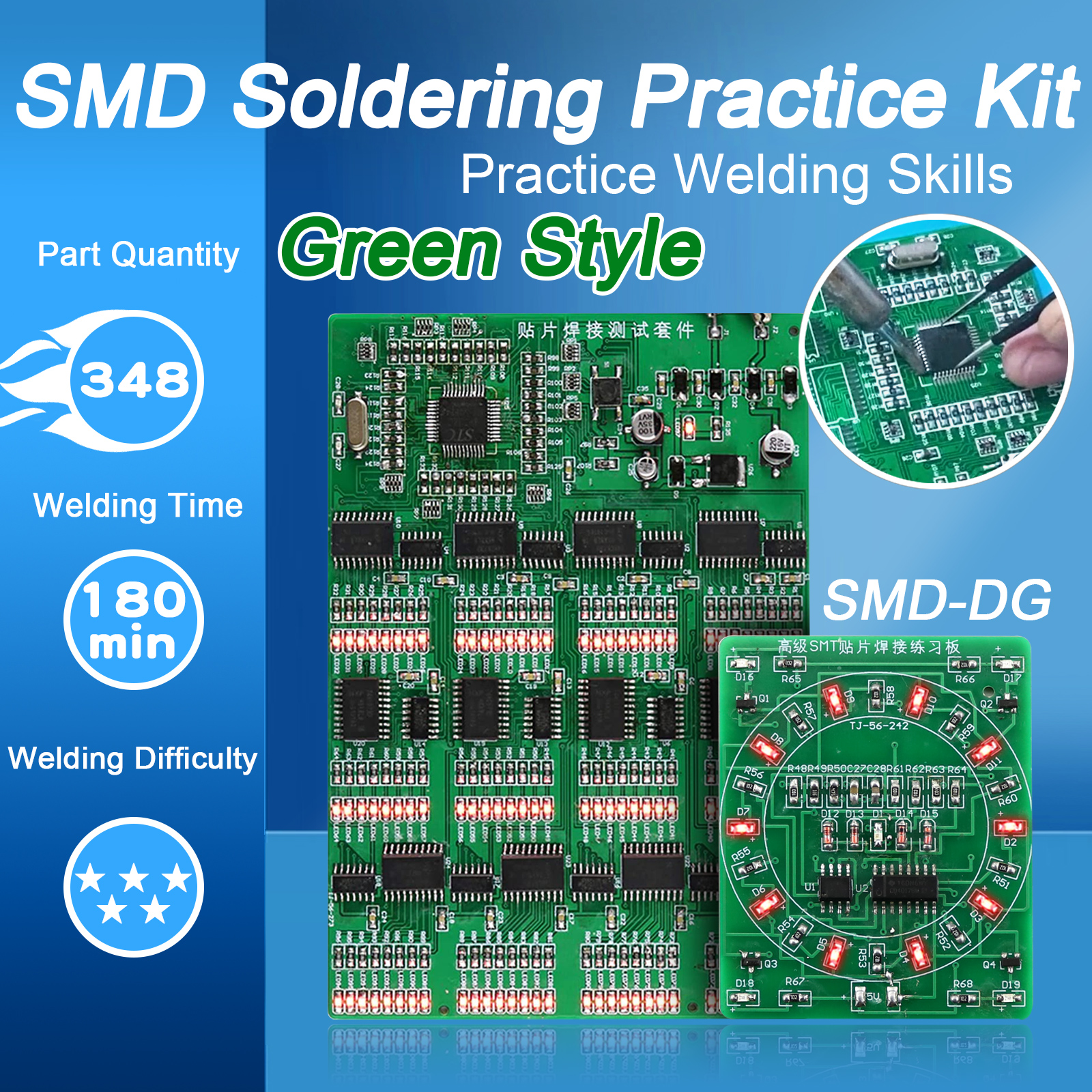 Soldering Practice Two-Piece S – Diy Electronics Basics recenzja i cena
