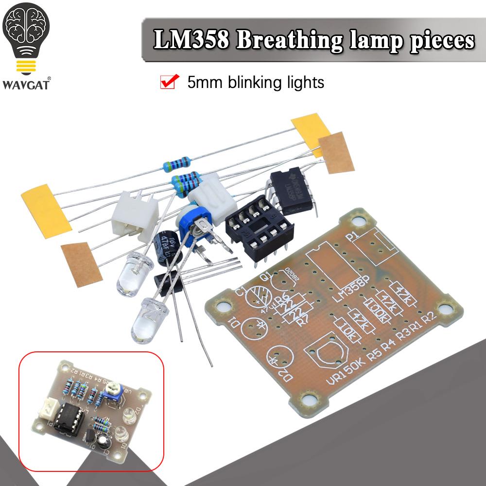 WAVGAT LM358 LED Breathing Lig – Useful Diy Electronics Projects recenzja i cena