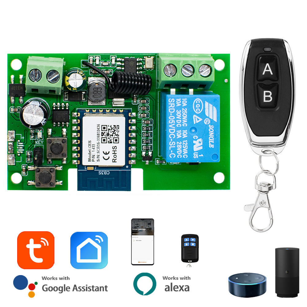WiFi Smart Switch Garage Door  – Rf 433Mhz Module recenzja i cena