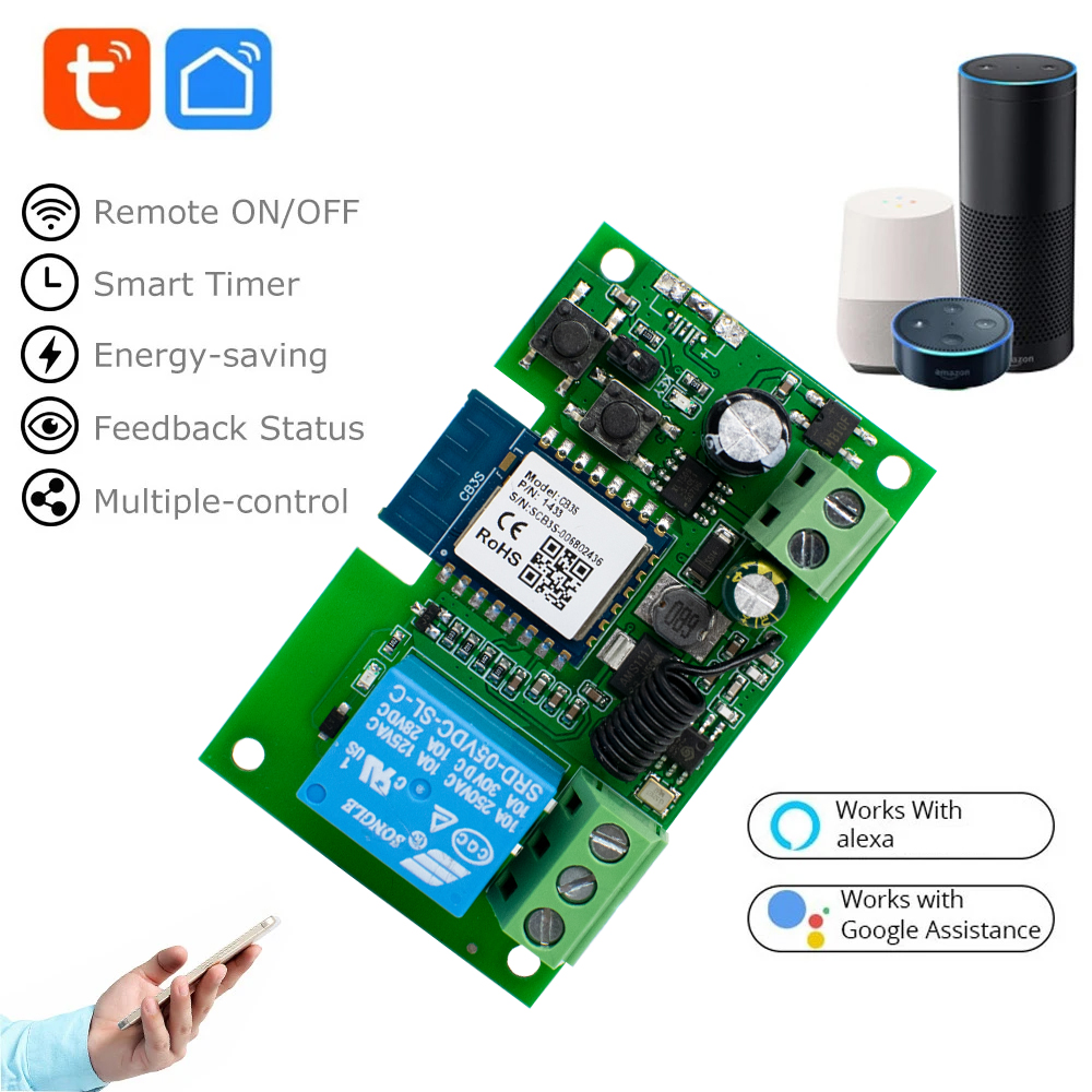 WiFi Smart Switch Garage Door  – Rf 433Mhz Module recenzja i cena