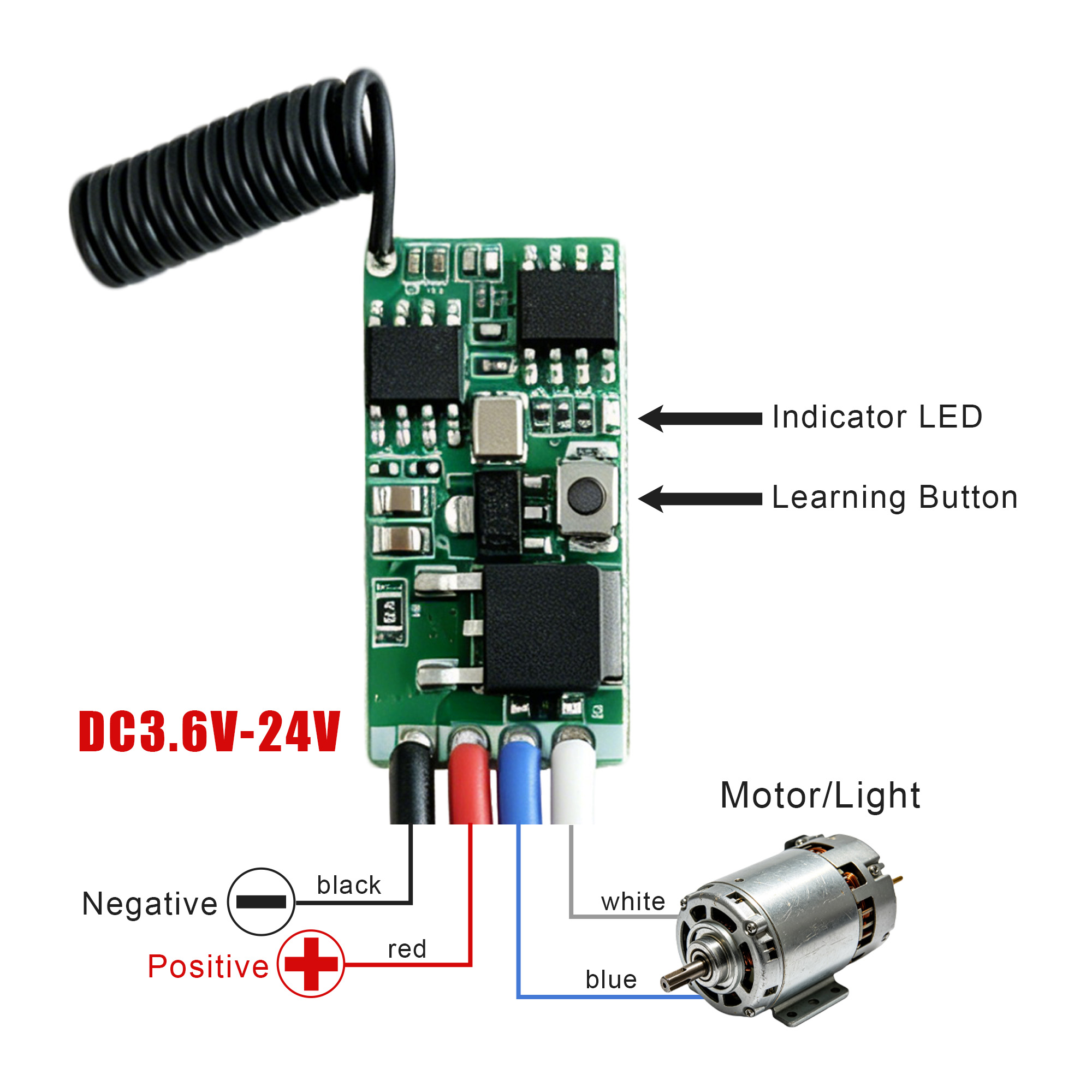 DC 3.7V-24V 433MHz Mini Wirele – Rf 433Mhz Module recenzja i cena
