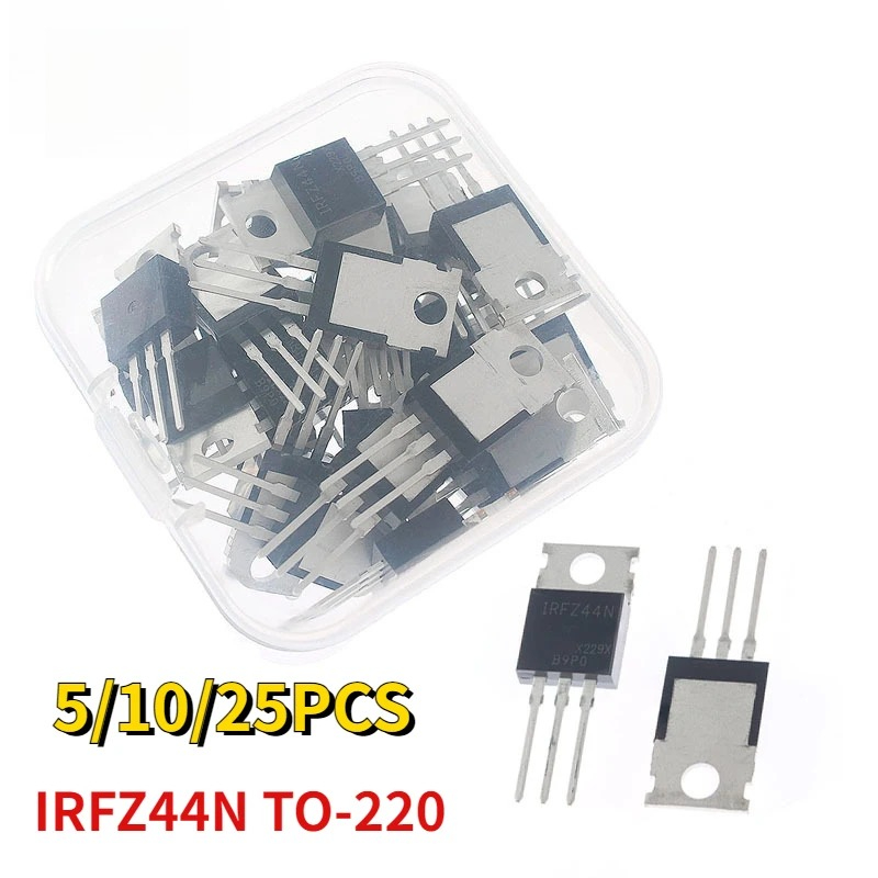 5/10/25PCS IRFZ44N TO-220 IRFZ – Mosfet Transistor Set recenzja i cena