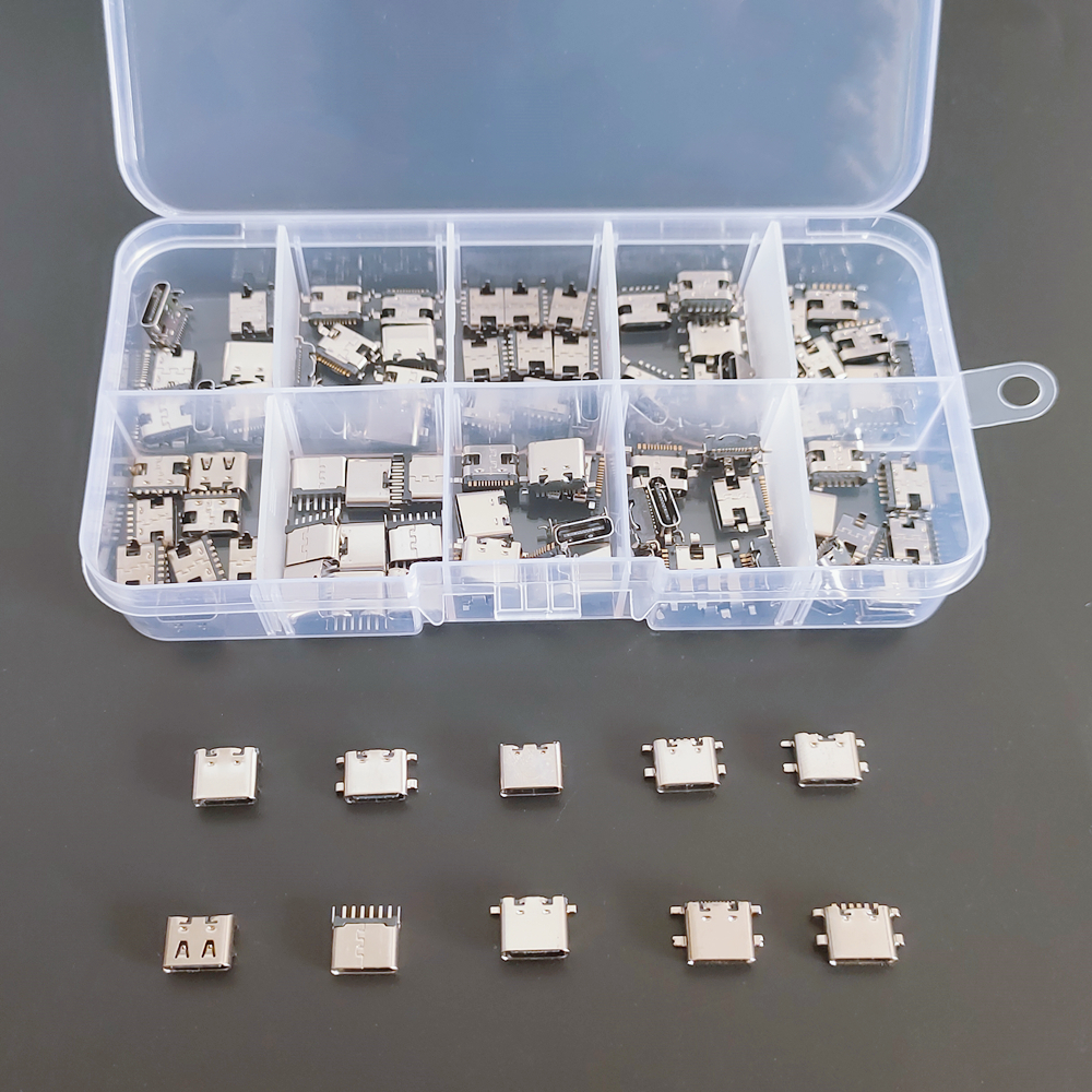 100Pcs/box 10Models USB Type C – Smd Solder Paste recenzja i cena