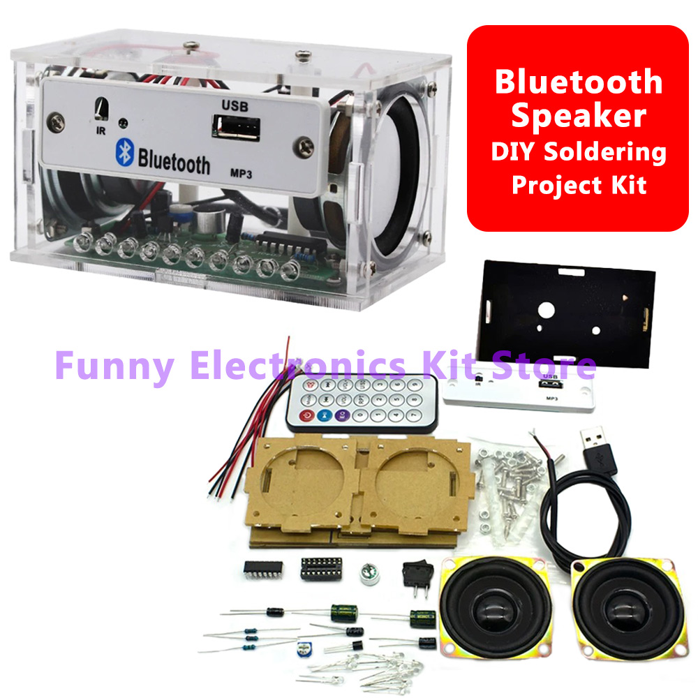 DIY Bluetooth Speaker Kit Whit – Diy Electronics Learning Kit recenzja i cena