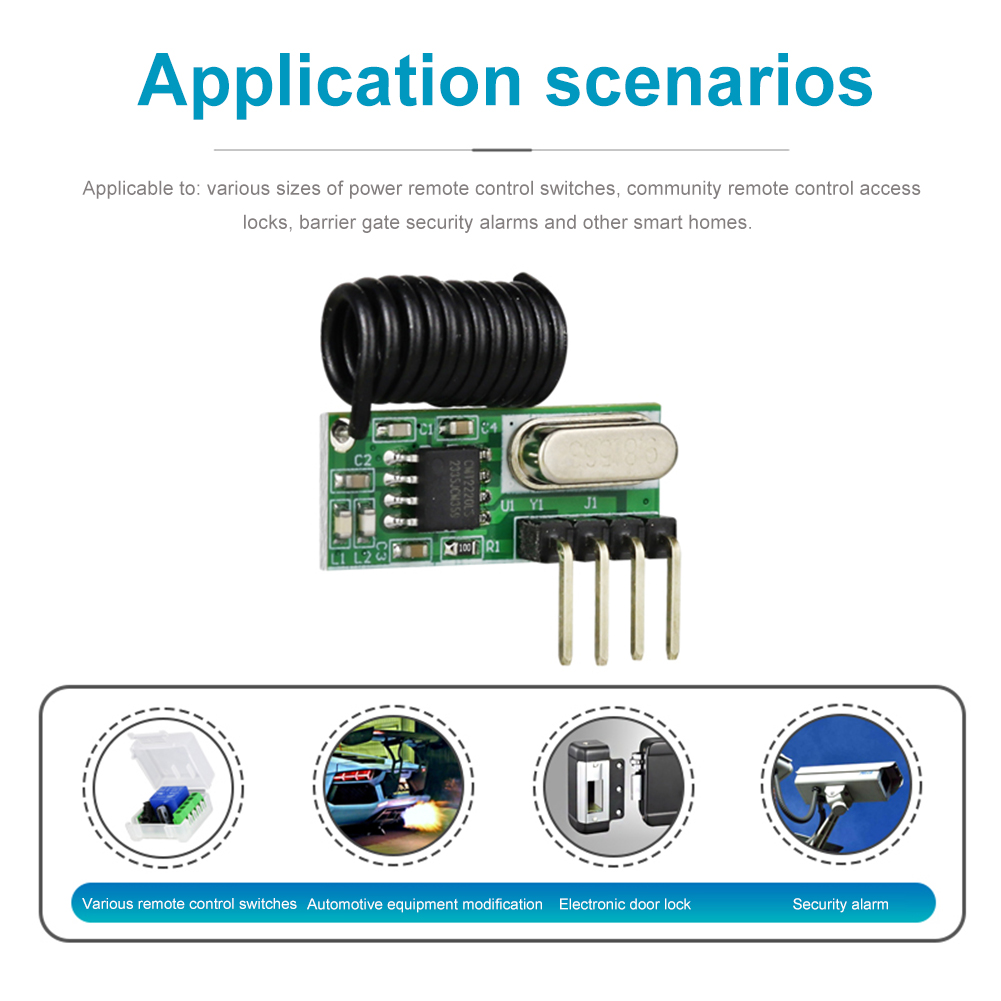 315MHz/433MHz RF Wireless Modu – Rf 433Mhz Module recenzja i cena