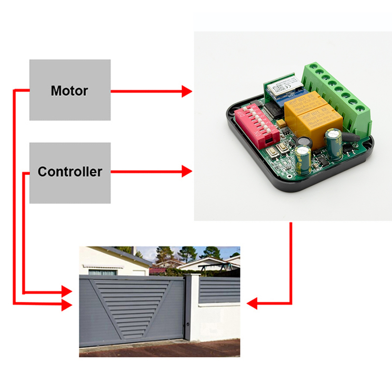 Universal Tuya WiFi Switch Gar – Rf 433Mhz Module recenzja i cena