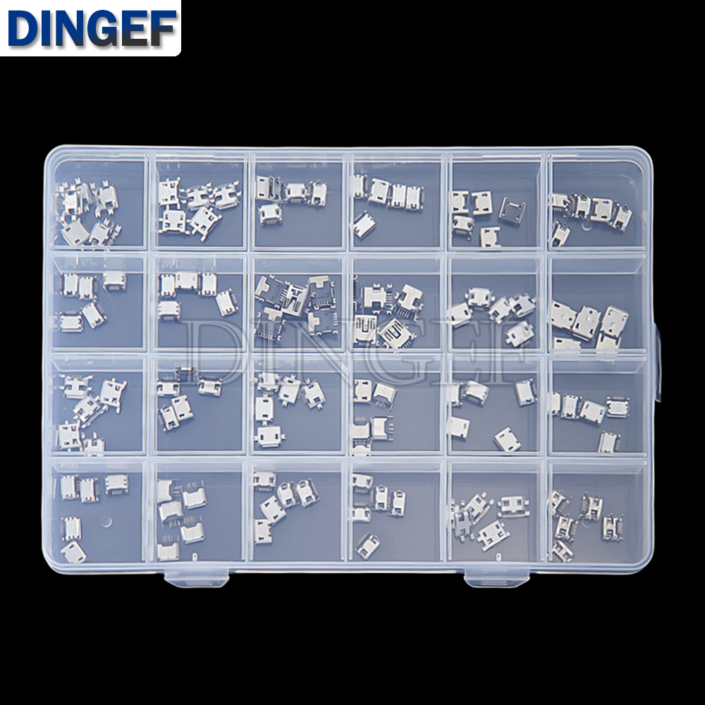 120Pcs Micro USB Connector Kit – Diy Electronics Tool Kit recenzja i cena