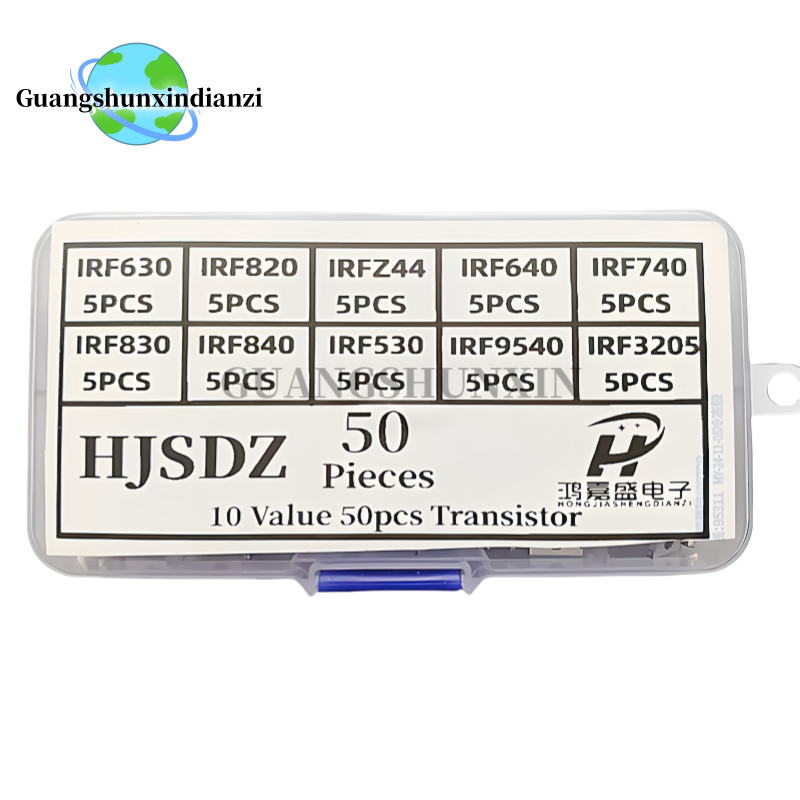 50pcs 10 Types Mosfet Transist – Mosfet Transistor Set recenzja i cena