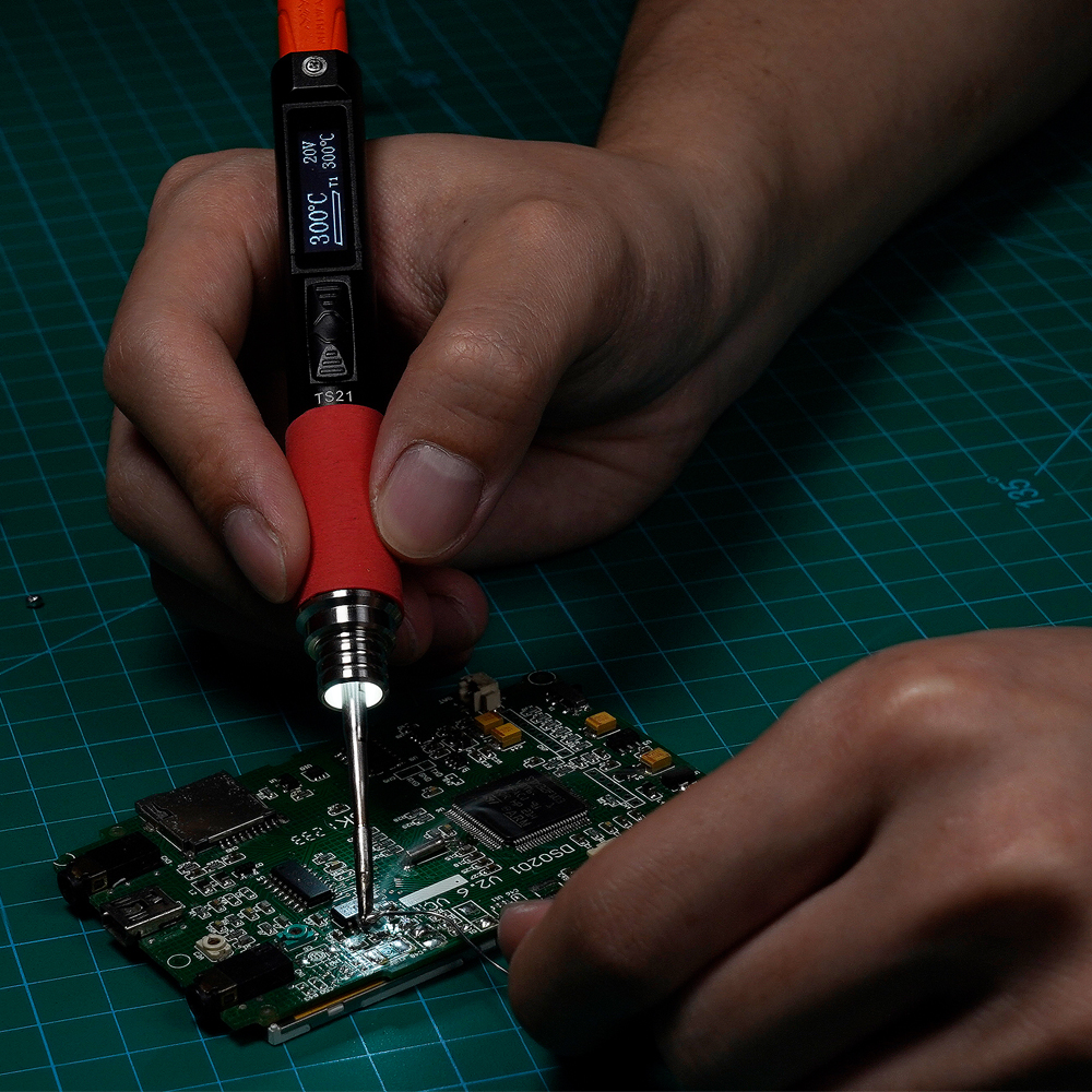 MINIWARE TS21 100W Soldering I – Oled Display Module recenzja i cena