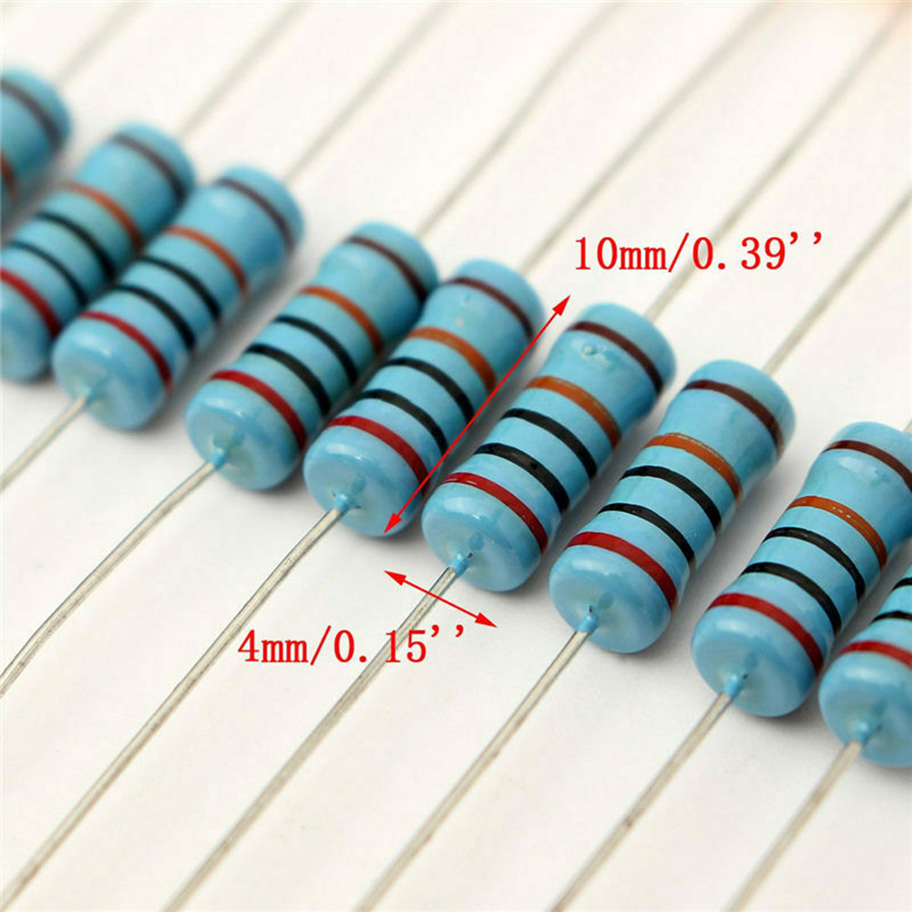 1000pcs 1% 1W 100 Value Metal  – R/Diy Electronics recenzja i cena