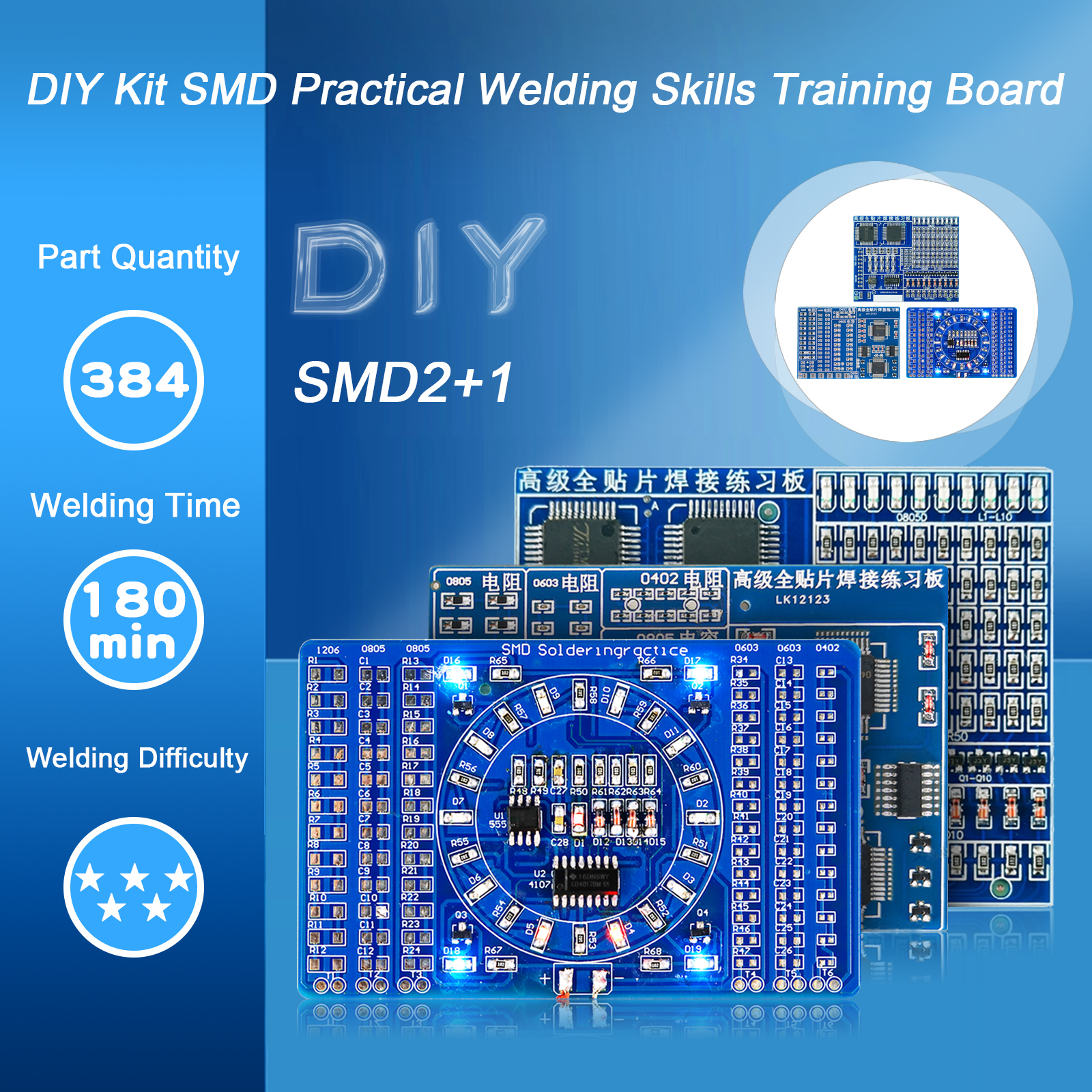 Soldering Practice Three-Piece – Diy Electronics Basics recenzja i cena