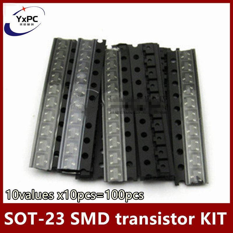 10values x10pcs=100pcs SOT-23  – Mosfet Transistor Set recenzja i cena