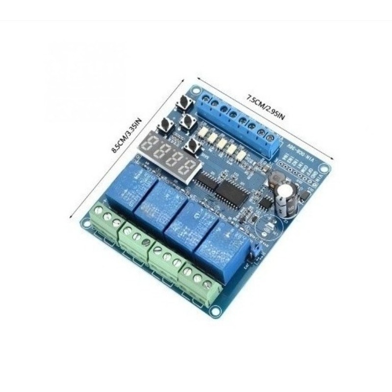 4 Channel Multifunction Relay  – Useful Diy Electronics Projects recenzja i cena
