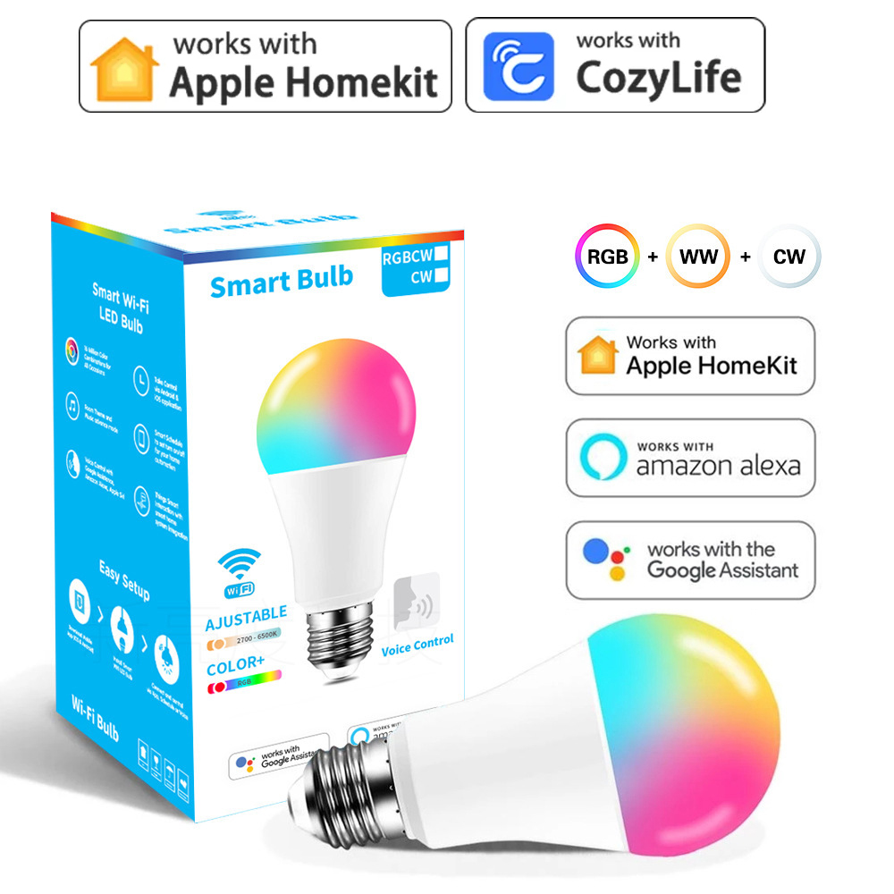 9W WiFi Homekit Light Lamp E27 – Diy Home Electronics recenzja i cena