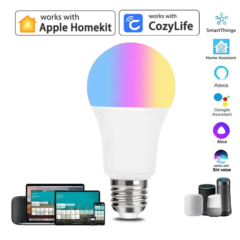 9W WiFi Homekit Light Lamp E27 – Diy Home Electronics recenzja i cena