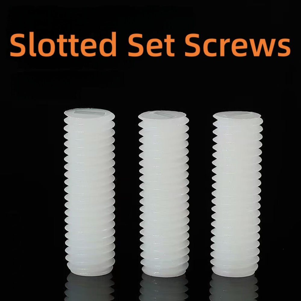 White Nylon Slotted Set Screws – Useful Diy Electronics Projects recenzja i cena